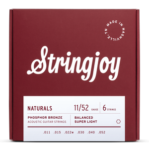 Stringjoy Naturals AC6 Super Light 11-52 Acoustic
