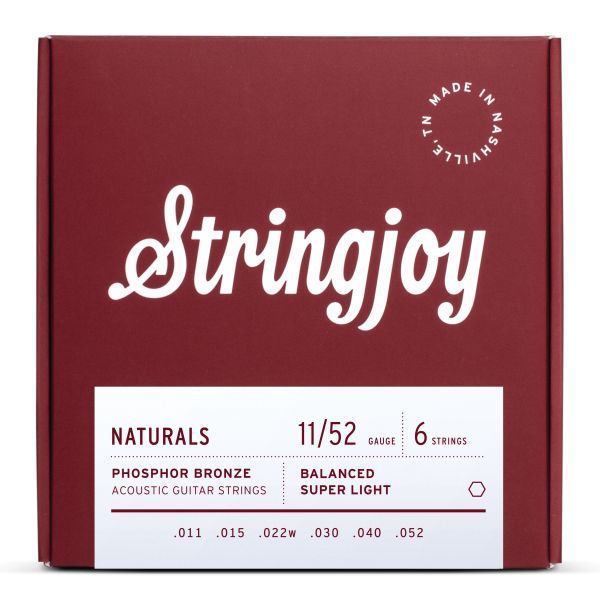Stringjoy Naturals AC6 Super Light 11-52 Acoustic