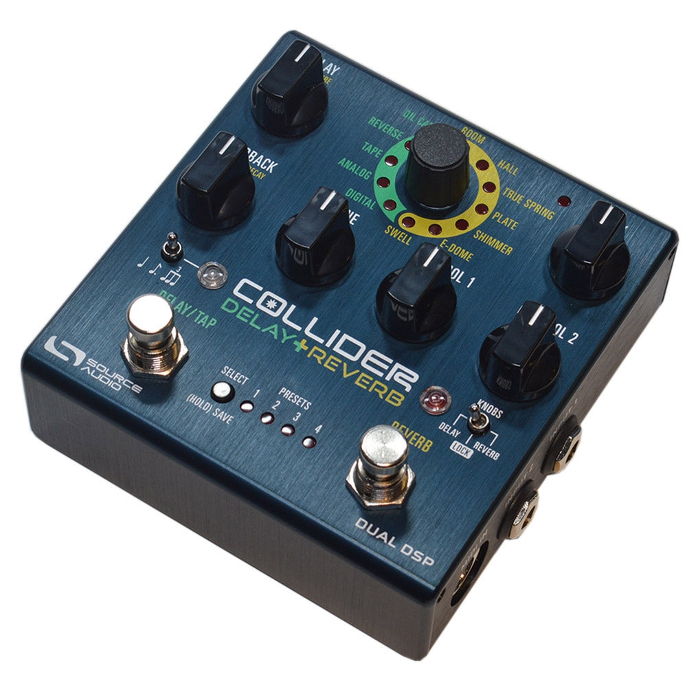 Source Audio Collider Stereo Delay + Reverb