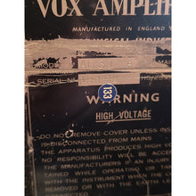 Load image into Gallery viewer, Vox AC-30 1964/1965 Grey Panel (second hand mt)
