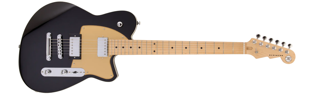 Reverend Charger HB Midnight Black