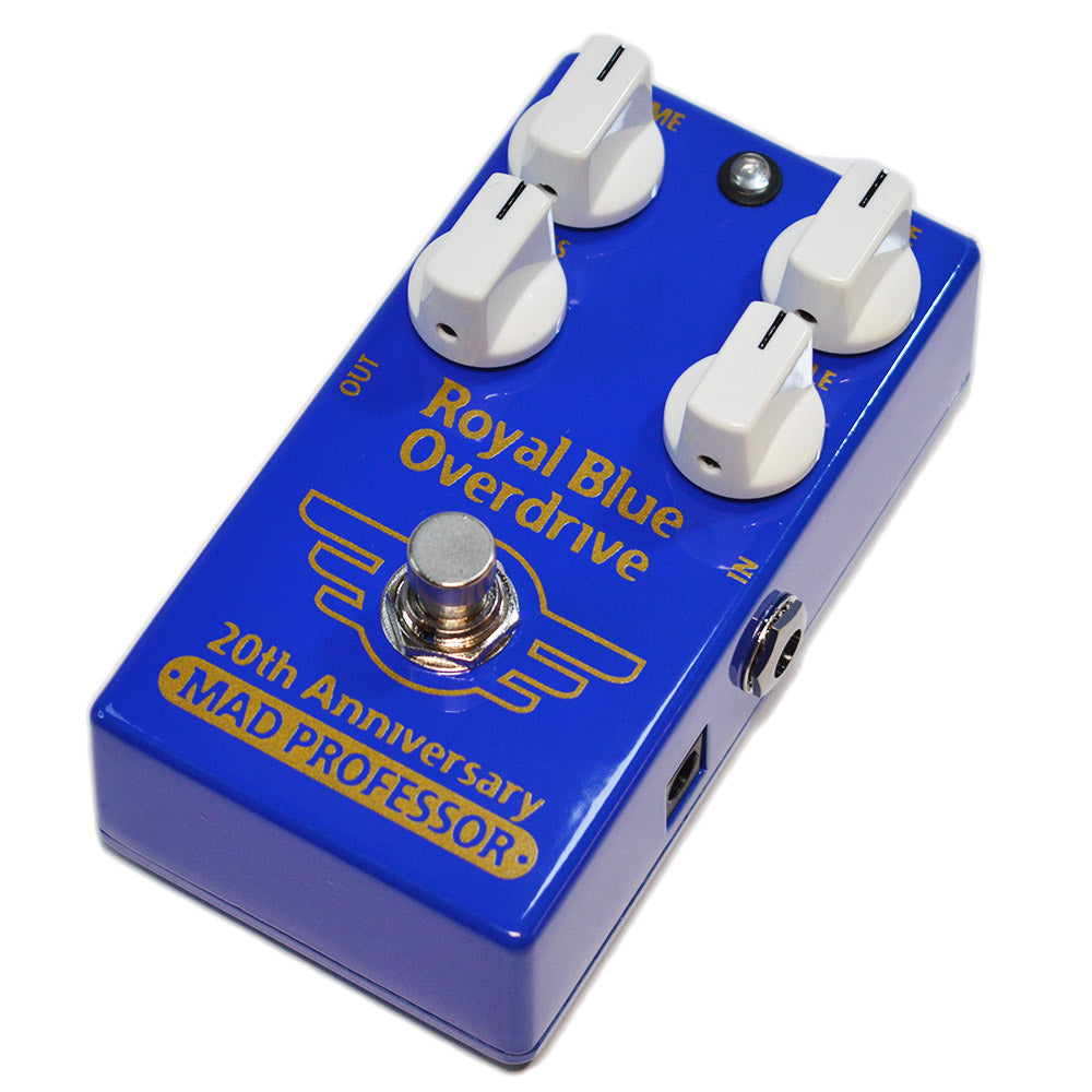 Mad Professor PCB Royal Blue Overdrive 20th Anniversary Ltd Edition