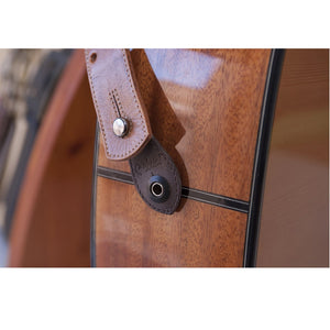RightOn Straps End-Pin Jack Strap link Black