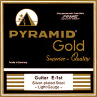 Pyramid Gold Flatwound Strings
